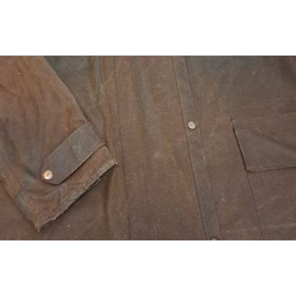 Vintage Womens Driza Bone Riding Coat Equestrian Waterproof Brown Australia 4 - Picture 3 of 11